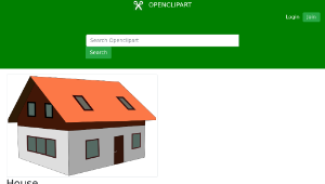 openclipart圖庫：House-資源代表圖