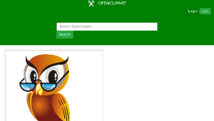openclipart圖庫：buho縮圖