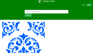 openclipart圖庫：Victorian Background Ornament-資源代表圖