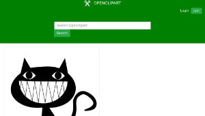 openclipart圖庫：cat smile-資源代表圖
