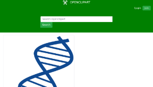 openclipart圖庫：DNA縮圖