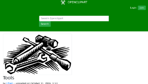 openclipart圖庫：Tools-資源代表圖