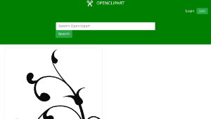 openclipart圖庫：Twisted Branch-資源代表圖