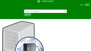 openclipart圖庫：proxy server-資源代表圖