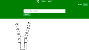 openclipart圖庫：Zip-資源代表圖
