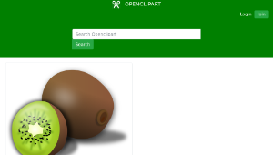 openclipart圖庫：Kiwi-資源代表圖