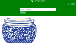 openclipart圖庫：flower pot-資源代表圖