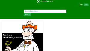 openclipart圖庫：ProfessorOfChemistry-資源代表圖