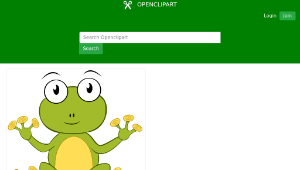 openclipart圖庫：Rana | Frog縮圖