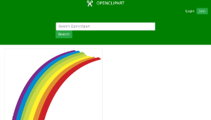 openclipart圖庫：rainbow-資源代表圖