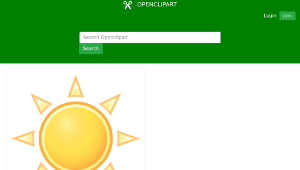 openclipart圖庫：tango weather clear-資源代表圖