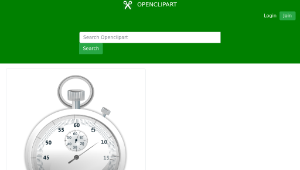 openclipart圖庫：stop watch icon-資源代表圖
