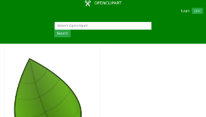 openclipart圖庫：Leaf-資源代表圖