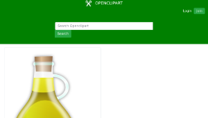 openclipart圖庫：Olive Oil-資源代表圖
