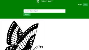 openclipart圖庫：Butterfly-資源代表圖