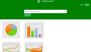 openclipart圖庫：Graphs-資源代表圖