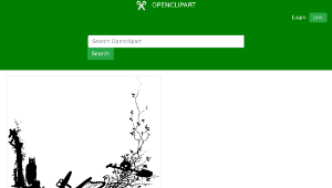openclipart圖庫：Spooky frame-資源代表圖