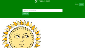 openclipart圖庫：sun-資源代表圖