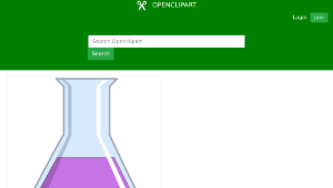 openclipart圖庫：erlenmeyer
