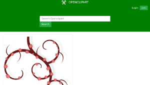 openclipart圖庫：Spring swirl-資源代表圖