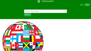 openclipart圖庫：United Globe