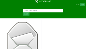 openclipart圖庫：tango internet mail