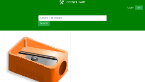 openclipart圖庫：pencil sharpener縮圖