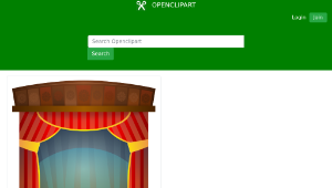 openclipart圖庫：Stage-資源代表圖