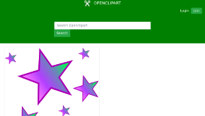 openclipart圖庫：Stars縮圖