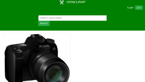 openclipart圖庫：camera foto 