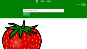 openclipart圖庫：Strawberry縮圖