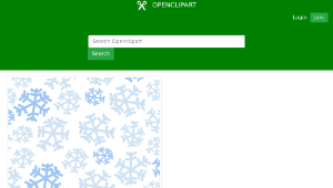 openclipart圖庫：Snowflake Pattern-資源代表圖