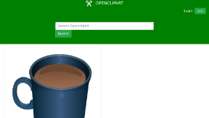 openclipart圖庫：Coffee Mug