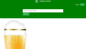 openclipart圖庫：Beer