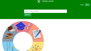 openclipart圖庫：Education wheel縮圖
