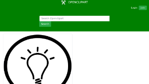 openclipart圖庫：Idea icon