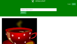 openclipart圖庫：Cup of Tea-資源代表圖