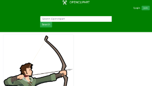 openclipart圖庫：archer縮圖