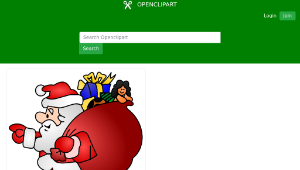openclipart圖庫：Santa Clauss - P&Atilde;&uml;re No&Atilde;&laquo;l縮圖