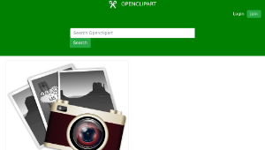 openclipart圖庫：Vintage Camera縮圖