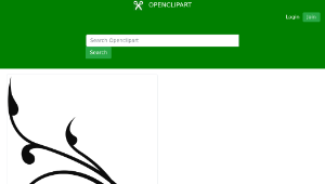 openclipart圖庫：Twisted Branch 3