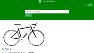 openclipart圖庫：bicycle-資源代表圖