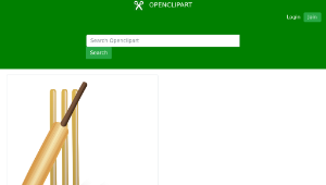 openclipart圖庫：Cricket-資源代表圖
