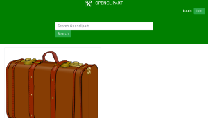 openclipart圖庫：suitcase-資源代表圖