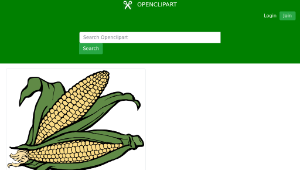 openclipart圖庫：corn-資源代表圖