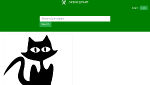 openclipart圖庫：Cat -6-資源代表圖