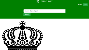 openclipart圖庫：German Imperial Crown縮圖