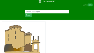 openclipart圖庫：Bastille縮圖