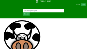 openclipart圖庫：Cow-資源代表圖