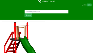 openclipart圖庫：Children's slide縮圖